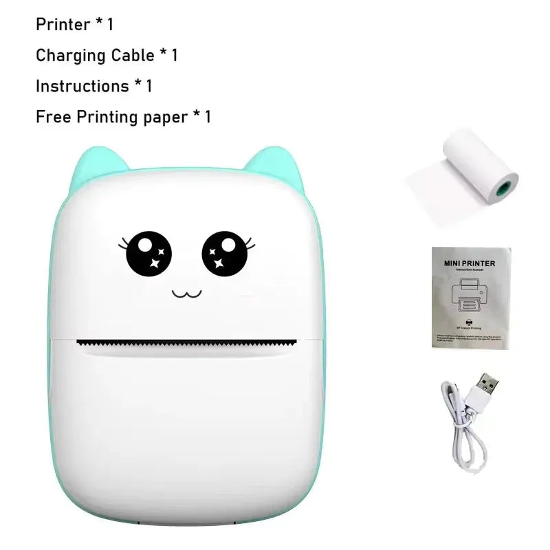 Mini Cat Pocket Thermal Printer Nova Gadgets