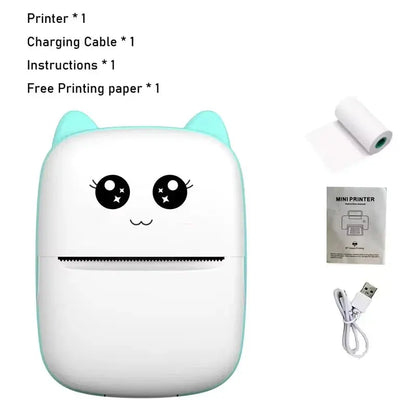 Mini Cat Pocket Thermal Printer Nova Gadgets