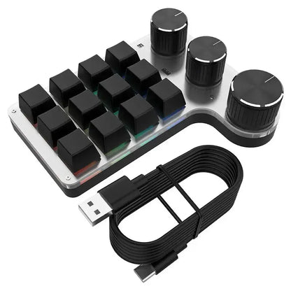 12-Key Macro Keyboard Ammtoo