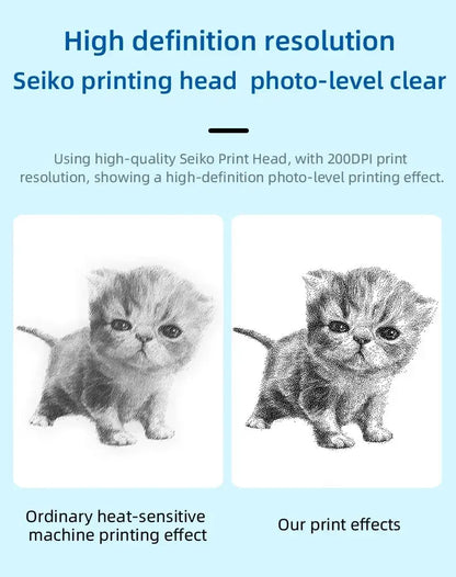 Mini Cat Pocket Thermal Printer Nova Gadgets