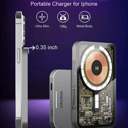 Magnetic Wireless Power Bank HINOVO