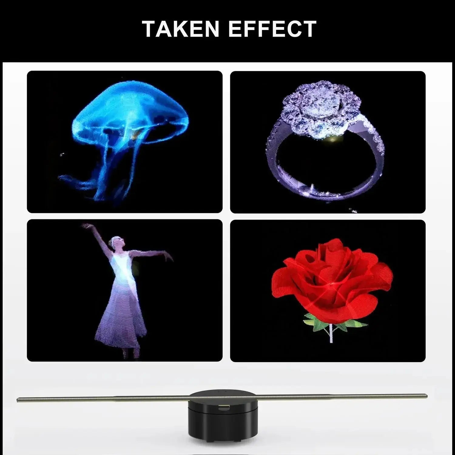 Led Holographic Lamp 3D Nova Gadgets