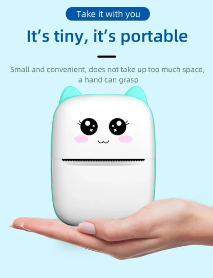 Mini Cat Pocket Thermal Printer Nova Gadgets