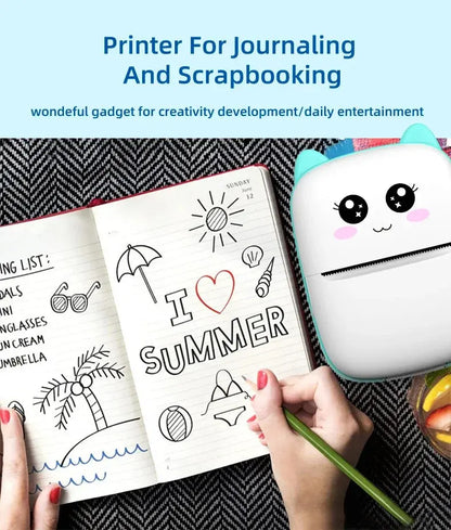 Mini Cat Pocket Thermal Printer Nova Gadgets
