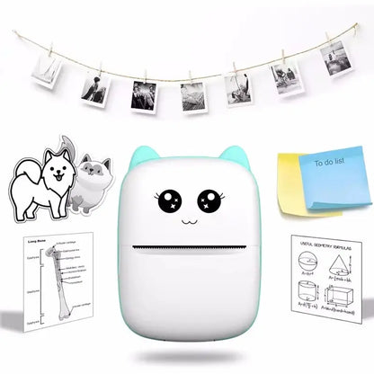 Mini Cat Pocket Thermal Printer Nova Gadgets